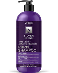 Thumbnail for Sulfate-Free Purple Shampoo for Gray & Silver Hair, 16 fl oz for Women