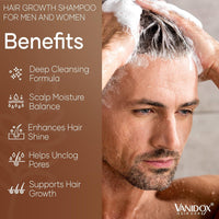 Thumbnail for Carbonic Acid Shampoo & Conditioner, 16oz Set, Coconut & Vanilla, Hair Growth