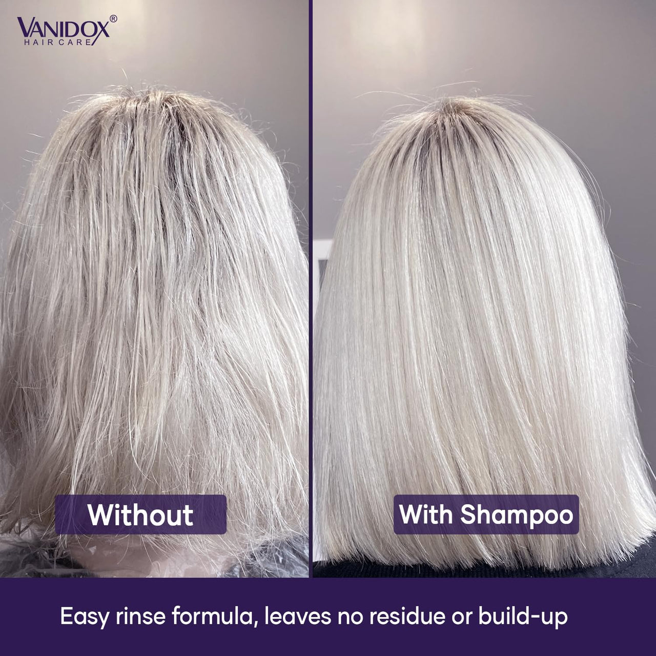 Sulfate-Free Purple Shampoo for Gray & Silver Hair, 16 fl oz for Women