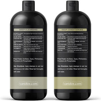 Thumbnail for Tea Tree Shampoo & Conditioner Set, Castor Oil, 16oz Each, Sulfate-Free