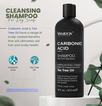 Thumbnail for Carbonic Acid Shampoo and Conditioner | Revitalizes Hair Growth | Scalp Soothing Formula | Washes away Dandruff