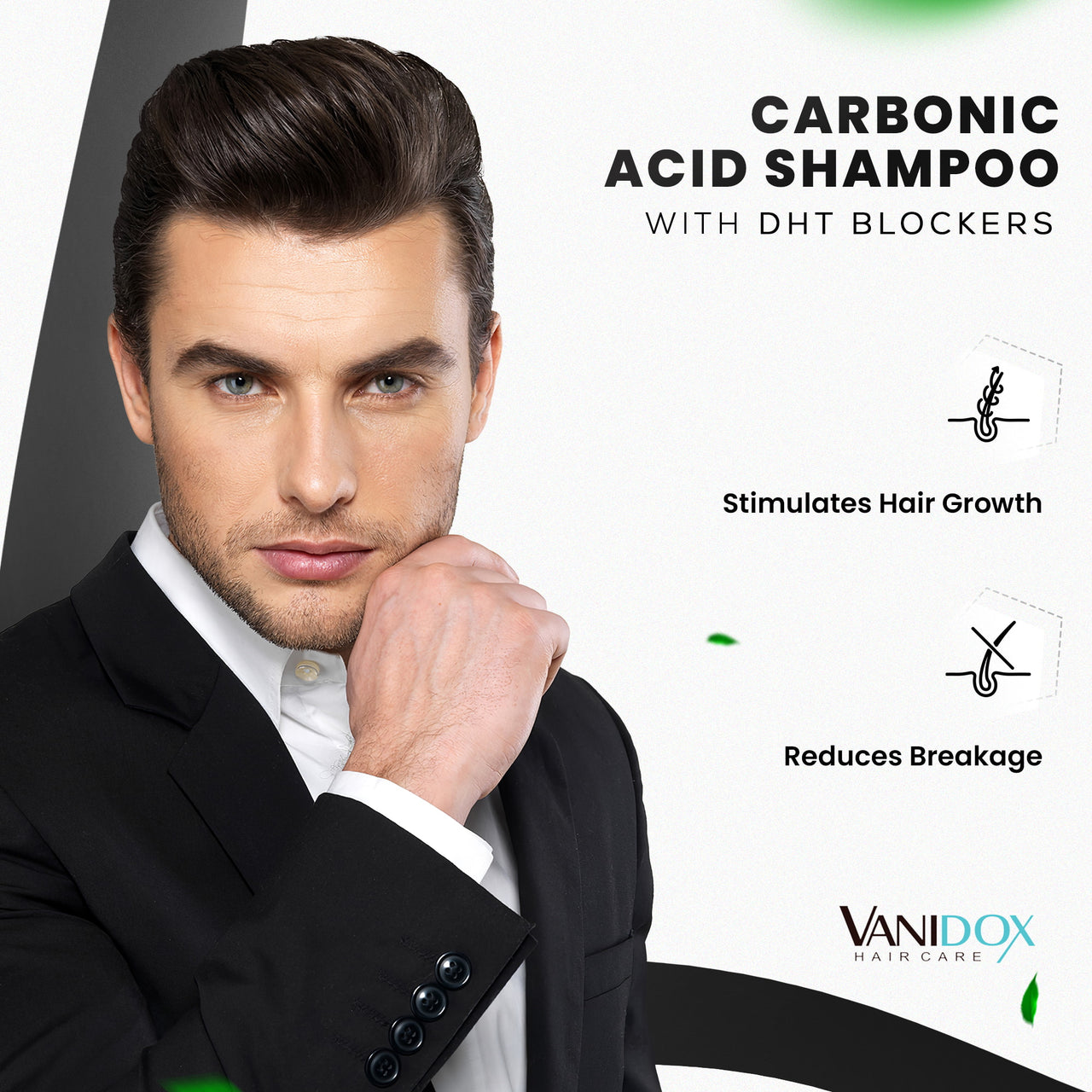Carbonic Acid Shampoo | Revitalizes Hair Growth | Scalp Soothing Formula | Washes away Dandruff