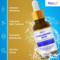 Thumbnail for Hyaluronic Acid Serum for Face and Neck. Anti Aging Formula for Fine Lines, Wrinkles, Age Spots, and Skin Discoloration.