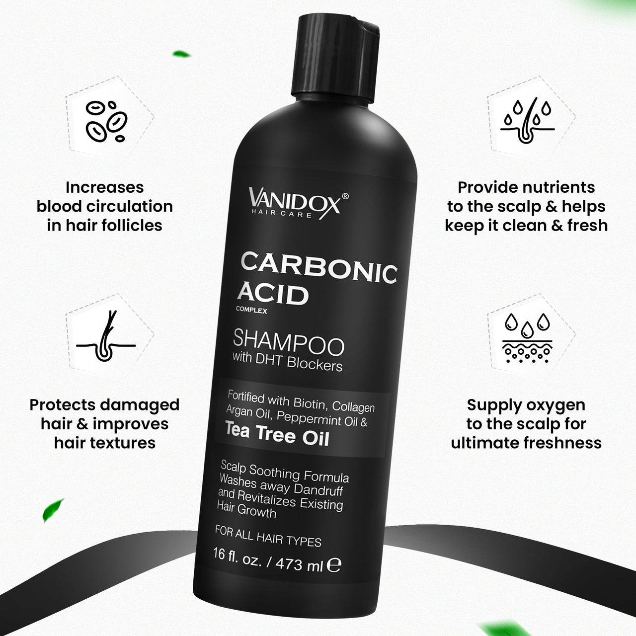 Carbonic Acid Shampoo Revitalizes Hair Growth | Scalp Soothing Formu –